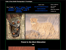 Tablet Screenshot of cokesmithphototravel.com